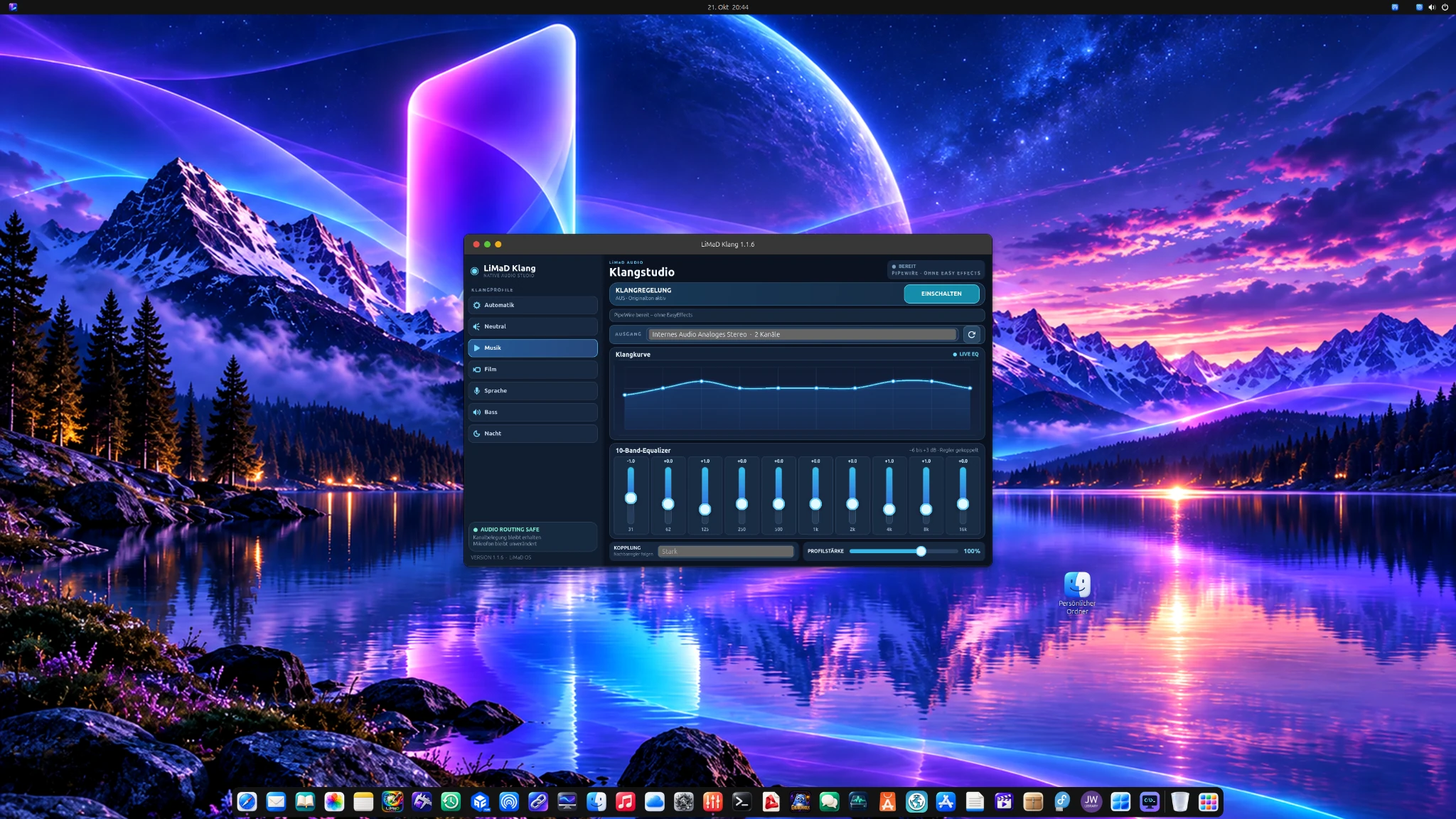 LiMaD Klang 1.1.6 – Klangstudio und Equalizer